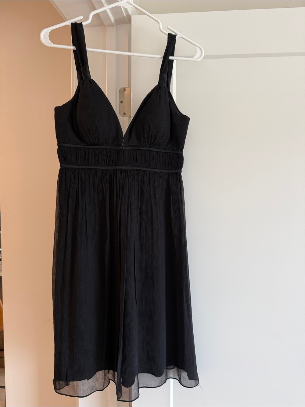 Black Cocktail Dress with Sweetheart Neckline
